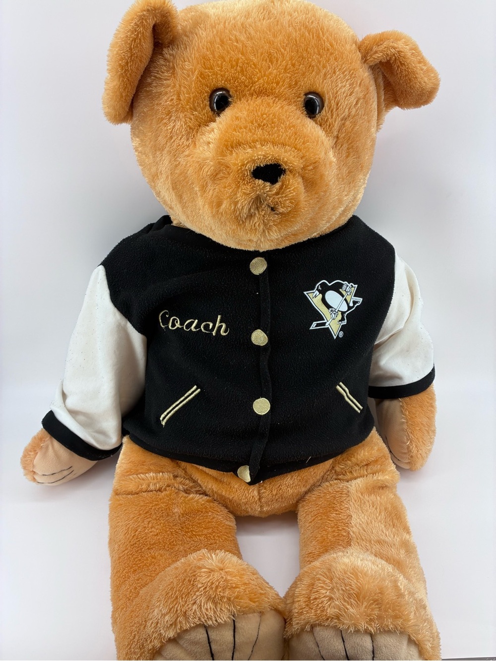 HUGE 4’ Pittsburgh Penguins Bear